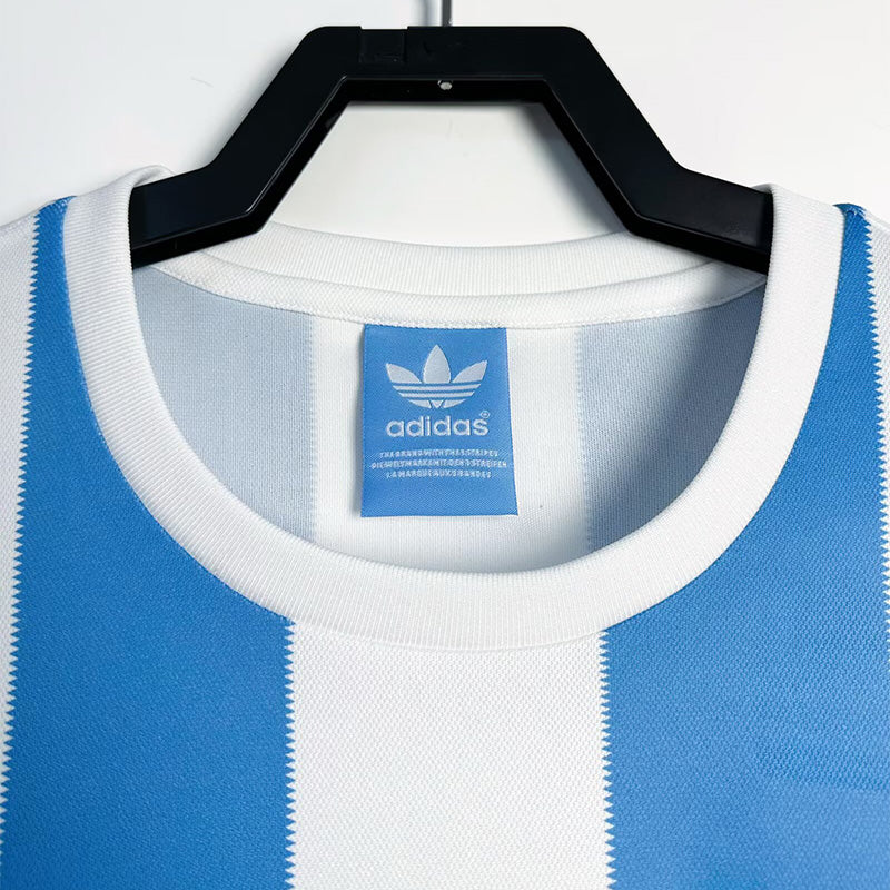 1978 Argentina Home Retro Soccer Jersey
