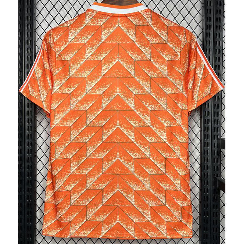 1988 Netherlands Home Retro Soccer Jersey